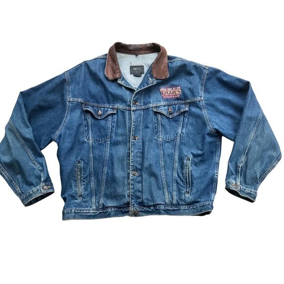Vintage Other - Vintage 2001 MSRA Back to the Fifties Jean Jacket Men's Size XXXL 50's